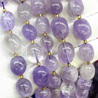 Natural Amethyst Beads Nuggets DIY light purple Sold Per Approx 39 cm Strand