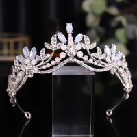 Bridal Tiaras Zinc Alloy with Crystal fashion jewelry & for woman & with rhinestone nickel lead & cadmium free Inner Approx 145mm Sold By PC