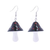 Tibetan Style Drop Earrings, Plastic, with Tibetan Style, handmade, fashion jewelry & different styles for choice & different designs for choice & for woman, Sold By Pair