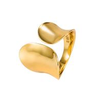 Sterling Silver Jewelry Finger Ring, 925 argento sterlina, placcato, gioielli di moda & per la donna, nessuno, Misura:14, Venduto da PC