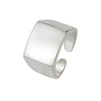 Sterling Silver Nakit Finger Ring, 925 Sterling Silver, pozlaćen, modni nakit & za žene, više boja za izbor, Veličina:13, Prodano By PC