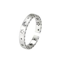 Cеребряное кольцо, Серебро 925 пробы, ювелирные изделия моды & Женский, серебряный, размер:13, продается PC