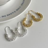 Brass Leverback Earring plated fashion jewelry & for woman Sold By Pair