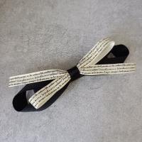 Polyester and Cotton Bowkont Hair Clip fashion jewelry nickel lead & cadmium free 12-13cm Approx Sold By Set