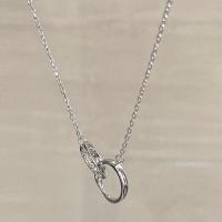 Zinc Alloy Jewelry Necklace with Titanium Steel with 5cm extender chain fashion jewelry nickel lead & cadmium free Length Approx 45 cm Sold By PC
