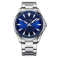 Men Wrist Watch Zinc Alloy with Glass & 304 Stainless Steel Life water resistant & japanese movement & for man & luminated nickel lead & cadmium free Length Approx 24 cm Sold By PC