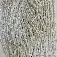 Barock kultivierten Süßwassersee Perlen, Natürliche kultivierte Süßwasserperlen, DIY, weiß, 5-6mm, verkauft per ca. 40 cm Strang