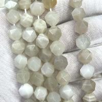 Perles Pierre de lune, Moonstone, DIY & normes différentes pour le choix & facettes, couleurs mélangées, Vendu par Environ 38 cm brin