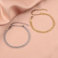 Stainless Steel Jewelry Bracelet, 304 Stainless Steel, with 3.15inch extender chain, fashion jewelry & for woman, more colors for choice, 6mm, Sold Per Approx 6.3 Inch Strand