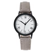 Women Wrist Watch, PU Leather, with 304 Stainless Steel & Tibetan Style, Round, plumbum black color plated, fashion jewelry & Chinese movement & for woman, more colors for choice, 34x9mm, Length:Approx 240 mm, Sold By PC