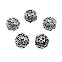 Tibetan Style Spacer Beads, antique silver color plated, DIY, 12x11.50mm, Hole:Approx 5mm, Approx 50PCs/Bag, Sold By Bag