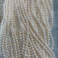 Cultured Potato Freshwater Pearl Beads, DIY, white, 6-7mm, Sold Per Approx 37 cm Strand