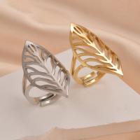 Titantium Steel δάχτυλο του δακτυλίου, Titanium Steel, κοσμήματα μόδας & για τη γυναίκα, περισσότερα χρώματα για την επιλογή, 37*18mm, 2PCs/Παρτίδα, Sold Με Παρτίδα