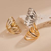Titantium Steel δάχτυλο του δακτυλίου, Titanium Steel, κοσμήματα μόδας & για τη γυναίκα, περισσότερα χρώματα για την επιλογή, 33*18mm, 2PCs/Παρτίδα, Sold Με Παρτίδα