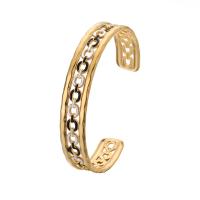 Stainless Steel Bangle, 304 Stainless Steel, plated, Adjustable & for woman & enamel, more colors for choice, 12mm, Inner Diameter:Approx 60mm, Sold By PC