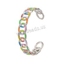 Stainless Steel Bangle, 304 Stainless Steel, fashion jewelry & for woman & enamel, more colors for choice, 12mm, Inner Diameter:Approx 57mm, Sold By PC