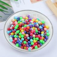Acrylic Jewelry Beads, Round, DIY & different size for choice, mixed colors, Sold By Bag