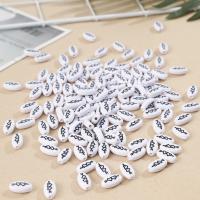 Acryl Schmuck Perlen, Trommel, DIY & Emaille, keine, 17.50x10mm, verkauft von Tasche