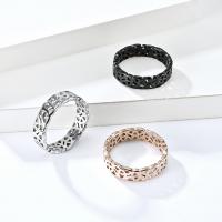 Stainless Steel Finger Ring 304 Stainless Steel polished fashion jewelry & Unisex nickel lead & cadmium free 6mm Sold By PC