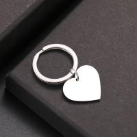 Stainless Steel Key Clasp, 304 Stainless Steel, fashion jewelry, nickel, lead & cadmium free, 30x30mm, Sold By PC