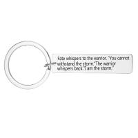 Stainless Steel Key Clasp, 304 Stainless Steel, fashion jewelry, nickel, lead & cadmium free, Sold By PC