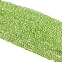 Gemstone Jewelry Beads, Peridot Stone, DIY & different size for choice & faceted, Sold Per Approx 38-40 cm Strand
