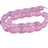 Natural Rose Quartz Beads, barrel, DIY & different size for choice, Sold Per Approx 39 cm Strand
