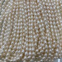 Cultured Rice Freshwater Pearl Beads DIY white 4-5mm Sold Per Approx 37 cm Strand