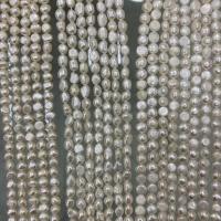 Barocco coltivate in acqua dolce Perla, perla d'acquadolce coltivata naturalmente, DIY & formato differente per scelta, bianco, Venduto per Appross. 37 cm filo