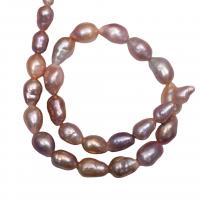 Barock odlad sötvattenspärla pärlor, Freshwater Pearl, Naturligt & DIY, flerfärgad, 11-12mm, Såld Per 38-40 cm Strand