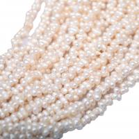 Barok ferskvandskulturperle Beads, Ferskvandsperle, Naturligt & du kan DIY, hvid, 7mm, Solgt Per 38-40 cm Strand