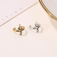 Fashion Earring Cuff and Wraps Brass Music Note plated fashion jewelry & for woman nickel lead & cadmium free 12mm Sold By PC
