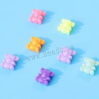 Resin Jewelry Beads, Different Shape for Choice & DIY, more colors for choice, 15x10mm, Sold By Bag