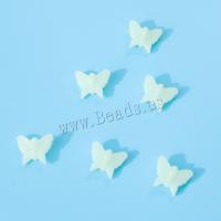 DIY Jewelry Supplies Acrylic Butterfly luminated 13mm Sold By Bag