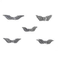 Tibetan Style Jewelry Beads, Angel Wing, antique silver color plated, DIY & different size for choice, nickel, lead & cadmium free, 20PCs/Bag, Sold By Bag