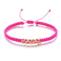 Bijoux bracelets de mode, Cordon de noeud, avec Seedbead, fait à la main, bijoux de mode & réglable & pour femme, plus de couleurs à choisir, Longueur:Environ 16-30 cm, Vendu par PC