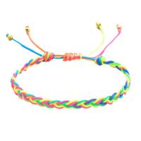 Fashion Bracelet & Bangle Jewelry Knot Cord handmade folk style & Unisex & adjustable Length Approx 16-30 cm Sold By PC
