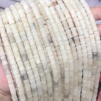 Spacer Perlen Schmuck, Naturstein, poliert, DIY & verschiedenen Materialien für die Wahl, keine, 6x9mm, ca. 38PCs/Strang, verkauft per ca. 38 cm Strang