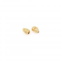 Brass Spacer Beads, plated, DIY, gold, 8.80x5.70x5mm, Sold By PC