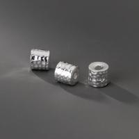 925 argento sterlina perline separate, DIY, nessuno, 9x5x8mm, Foro:Appross. 2.5mm, Venduto da PC