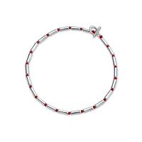 925 Sterling Silver Bangle Bracelet, with Wax Cord, plated, for woman, silver color, Length:Approx 17.5 cm, Sold By PC
