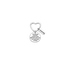 Edelstahl-Schlüssel-Verschluss, 304 Edelstahl, Modeschmuck & verschiedene Stile für Wahl, frei von Nickel, Blei & Kadmium, 30x30mm, verkauft von PC