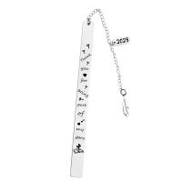 Stainless Steel Bookmark 304 Stainless Steel fashion jewelry nickel lead & cadmium free Sold By PC