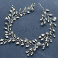 Headband Iron fashion jewelry & for woman & with rhinestone nickel lead & cadmium free 350mm Sold By PC