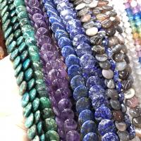 Spacer Perlen Schmuck, Naturstein, poliert, DIY & verschiedenen Materialien für die Wahl & verschiedene Größen vorhanden, keine, Länge ca. 38 cm, ca. 28PCs/Tasche, verkauft von Tasche