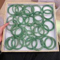 Strawberry Quartz Bangle, Unisex & different size for choice, green, Sold By PC
