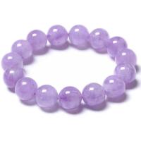 Lavender Quartz Bracelet, Round, different size for choice & for woman, Length:Approx 7-9 Inch, Sold By PC
