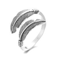 Ring Finger mosiądz, Platerowane w kolorze srebra, biżuteria moda & różne style do wyboru & dla kobiety, bez zawartości niklu, ołowiu i kadmu, 17mm, sprzedane przez PC