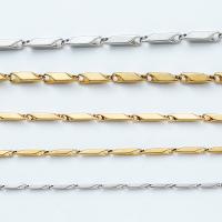Titan stål halsband, mode smycken & Unisex & olika storlek för val, fler färger för val, nickel, bly och kadmium gratis, Längd Ca 55 cm, Säljs av PC