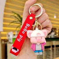 Zinc Alloy Key Clasp with Soft PVC cute & multifunctional nickel lead & cadmium free Sold By PC